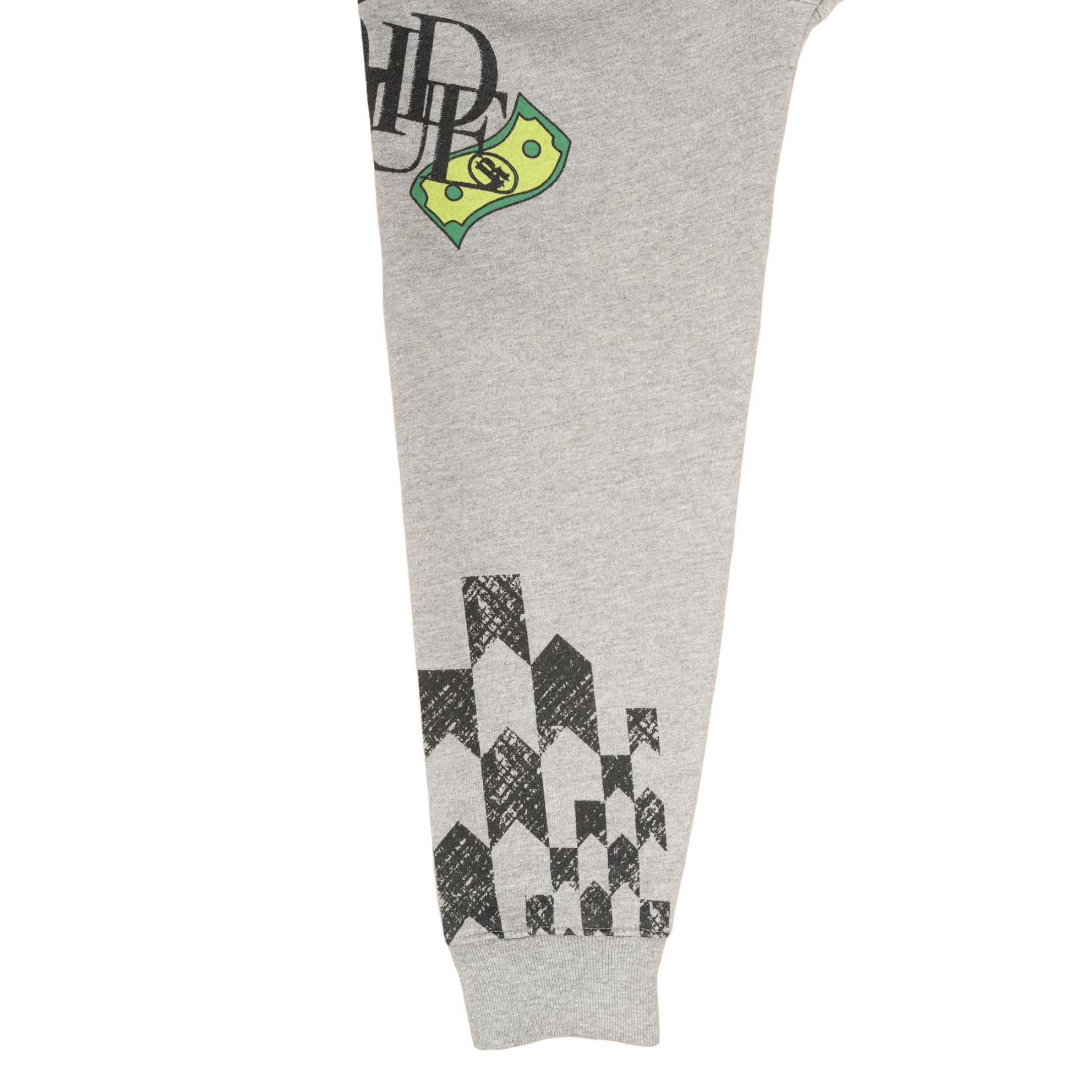 Rhude Doodle Logo Hooded Sweatshirt Grey Multi Size US L / EU 52-54 / 3 - 8 Thumbnail