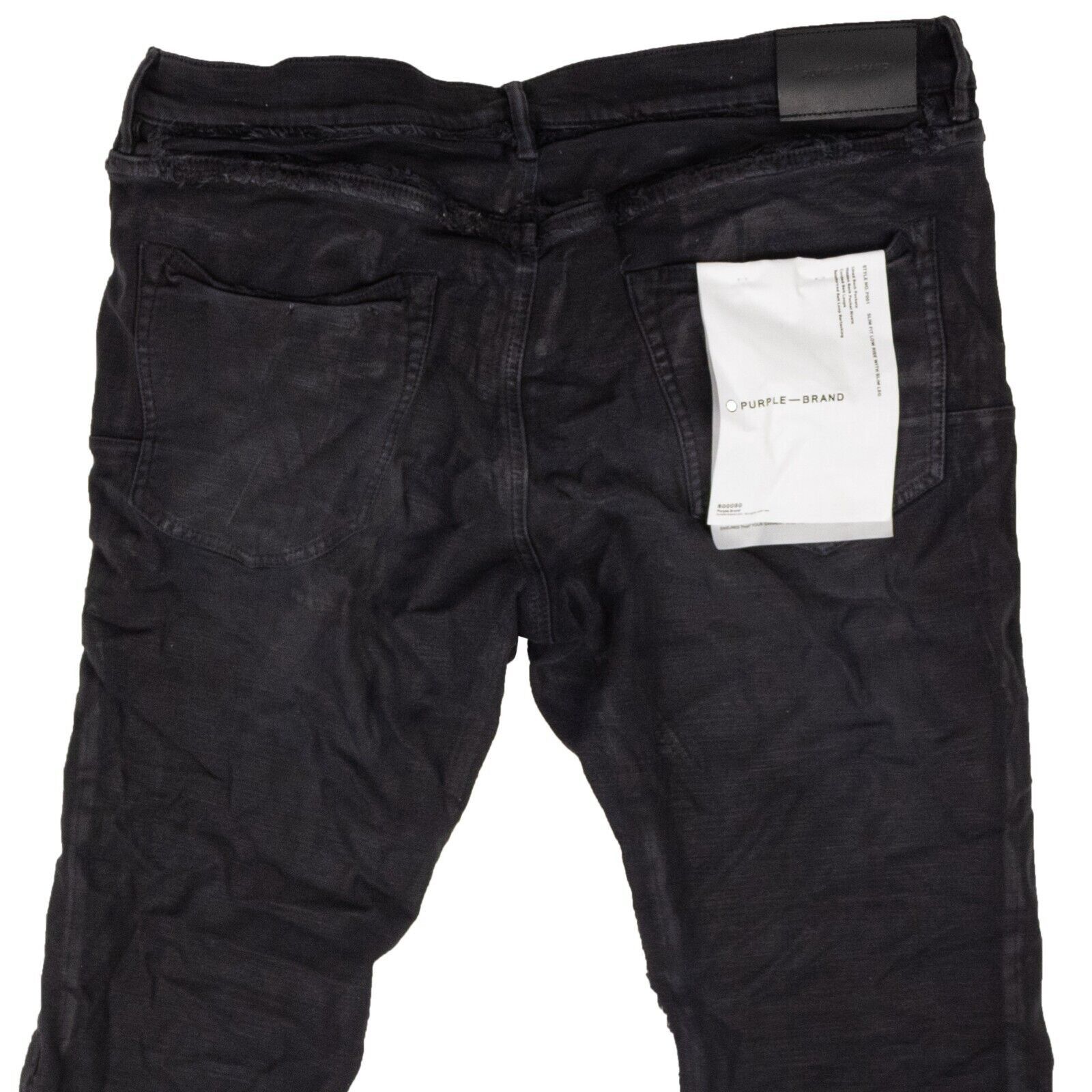 Purple Brand Inside Out Black Fray SIZE 32 Size US 32 / EU 48 - 5 Thumbnail