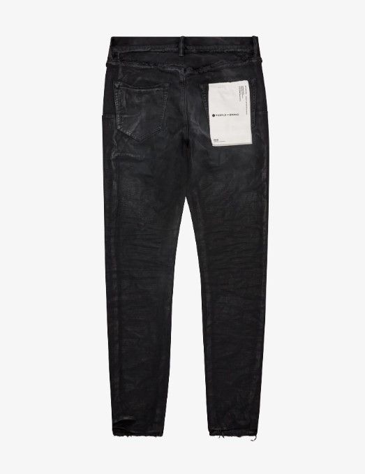 Purple Brand Inside Out Black Fray SIZE 29 Size US 29 - 2 Thumbnail