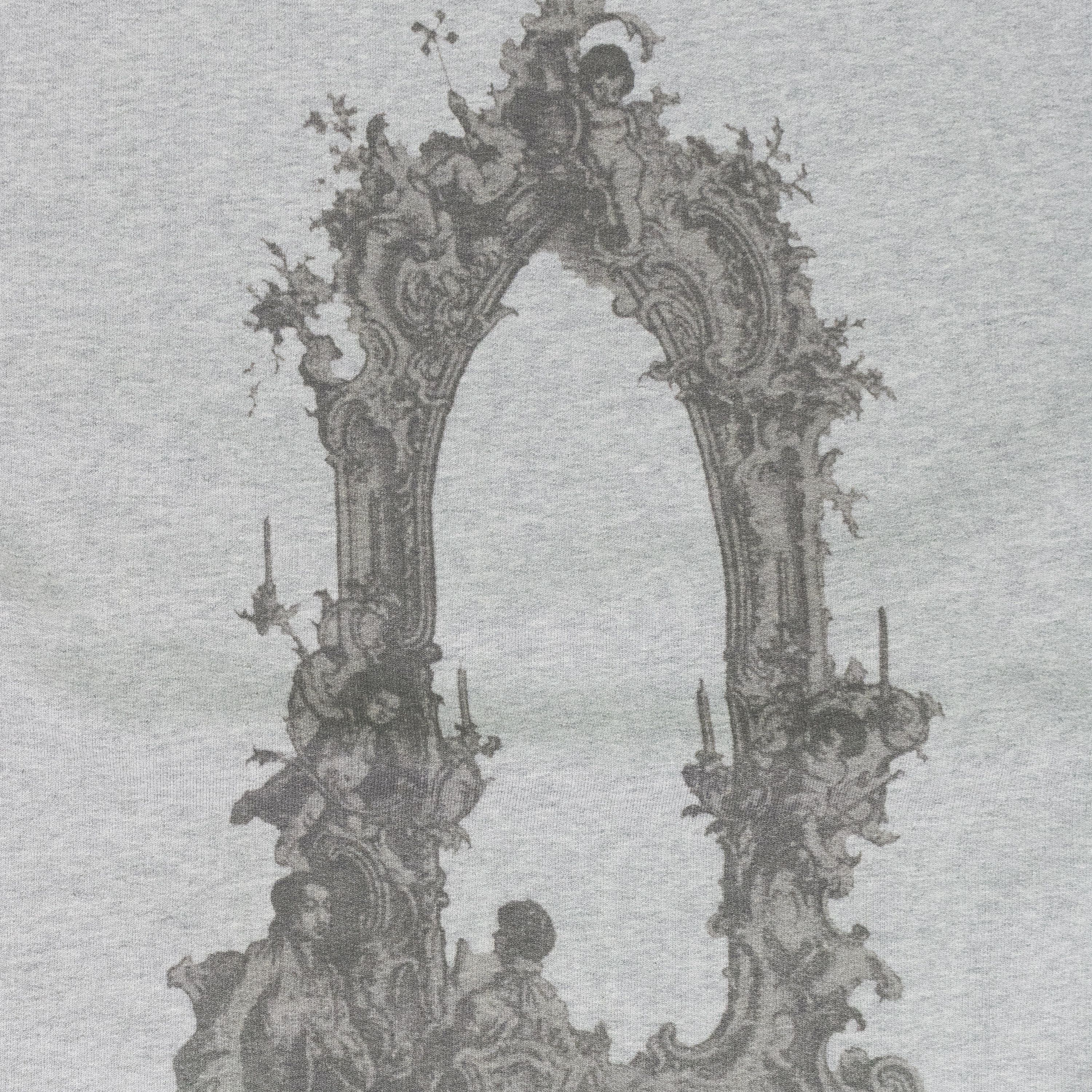 Who Decides War Who Decides War Grey Arc Mirror Pullover Sweater SIZE XXL Size US XXL / EU 58 / 5 - 5 Thumbnail
