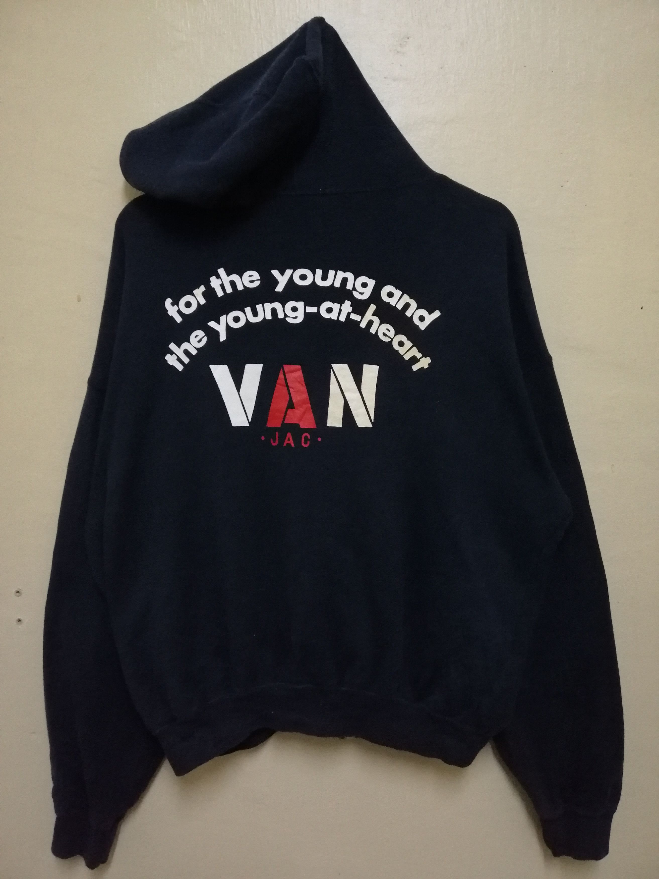 Japanese Brand Vintage Van Jac Japanese Streetwear Hoodie B9 Size US L / EU 52-54 / 3 - 1 Thumbnail
