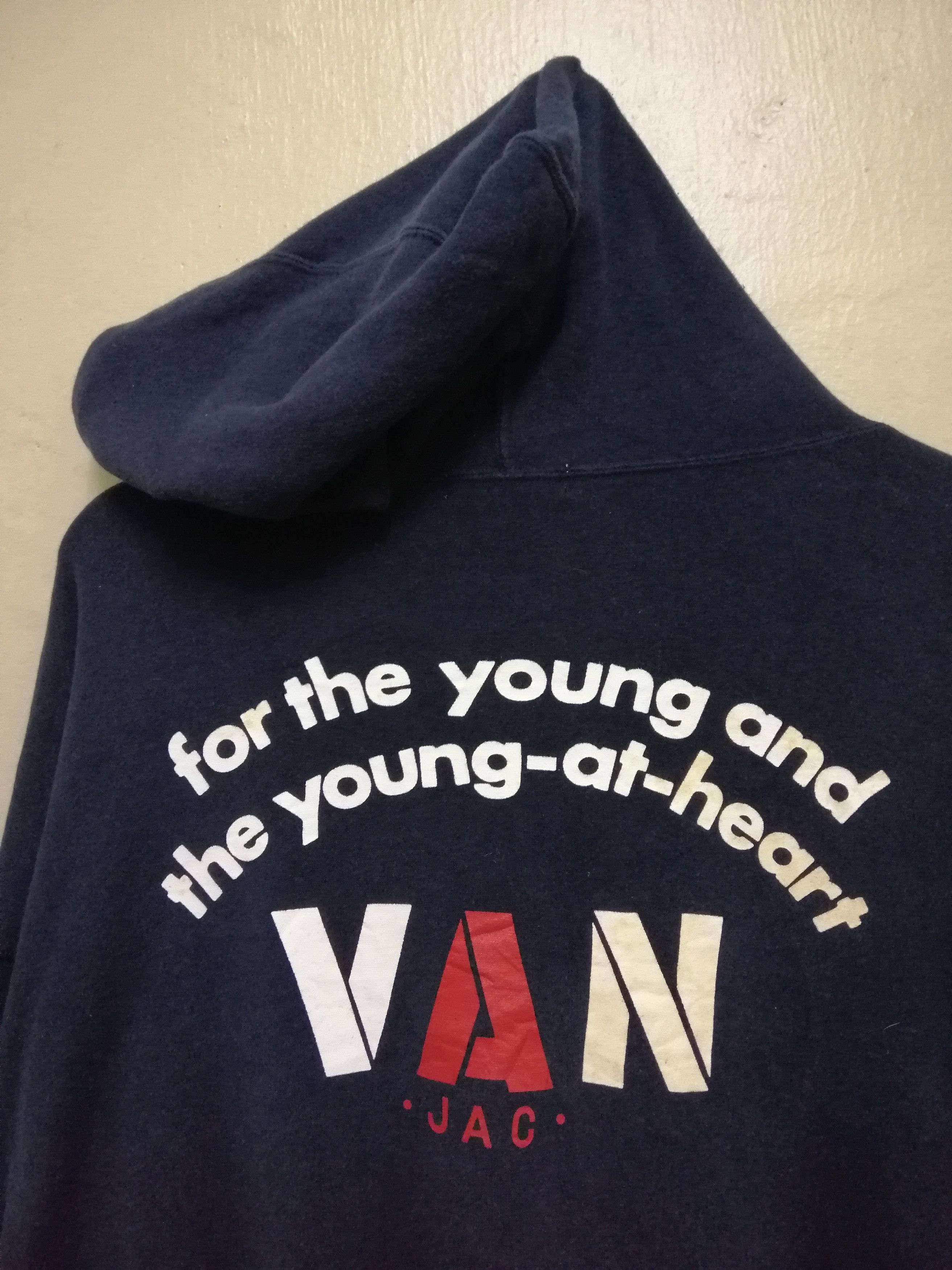 Japanese Brand Vintage Van Jac Japanese Streetwear Hoodie B9 Size US L / EU 52-54 / 3 - 5 Thumbnail