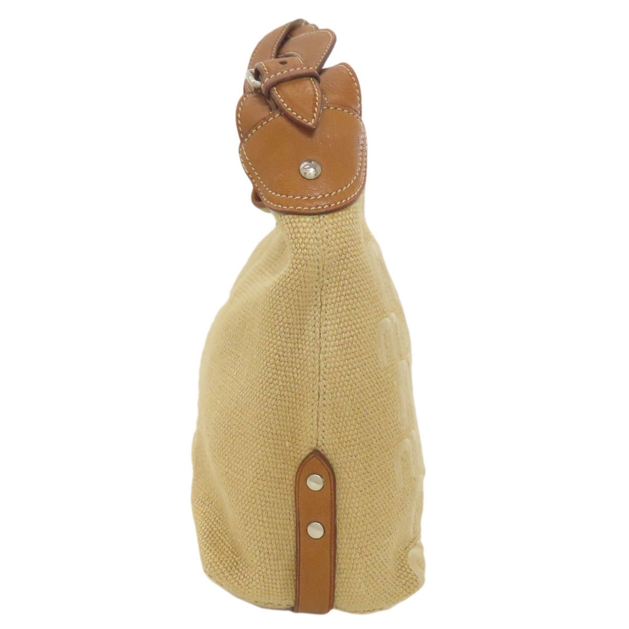 Miu Miu Miu Miu Miu One-Shoulder Canvas Shoulder Bag for Women Size ONE SIZE - 3 Thumbnail