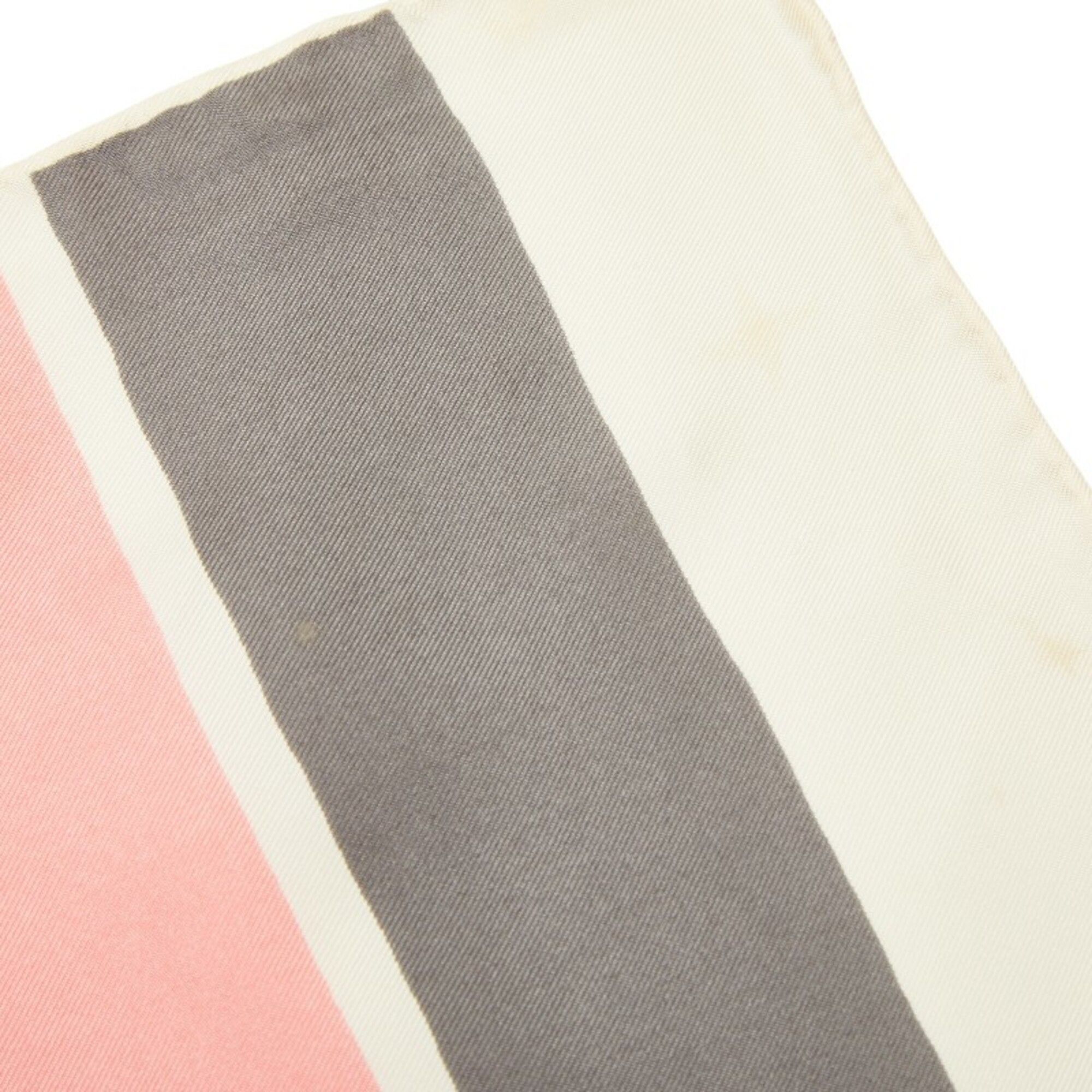 Dior Christian Dior Dior scarf muffler red silk women's Size ONE SIZE - 3 Thumbnail