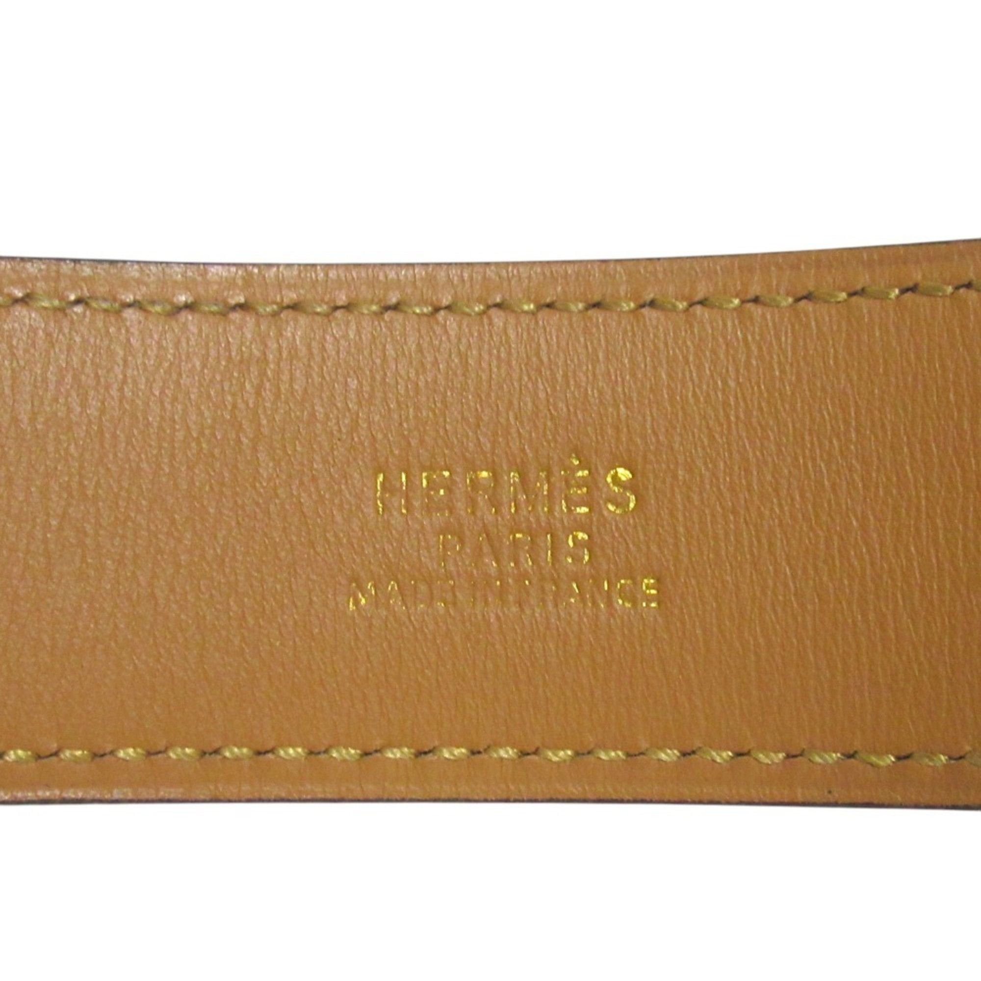 Hermes HERMES Kelly Leather Belt, Size 70, Red with Gold-colored Hardware, V Stamp, Women's. Size ONE SIZE - 5 Thumbnail