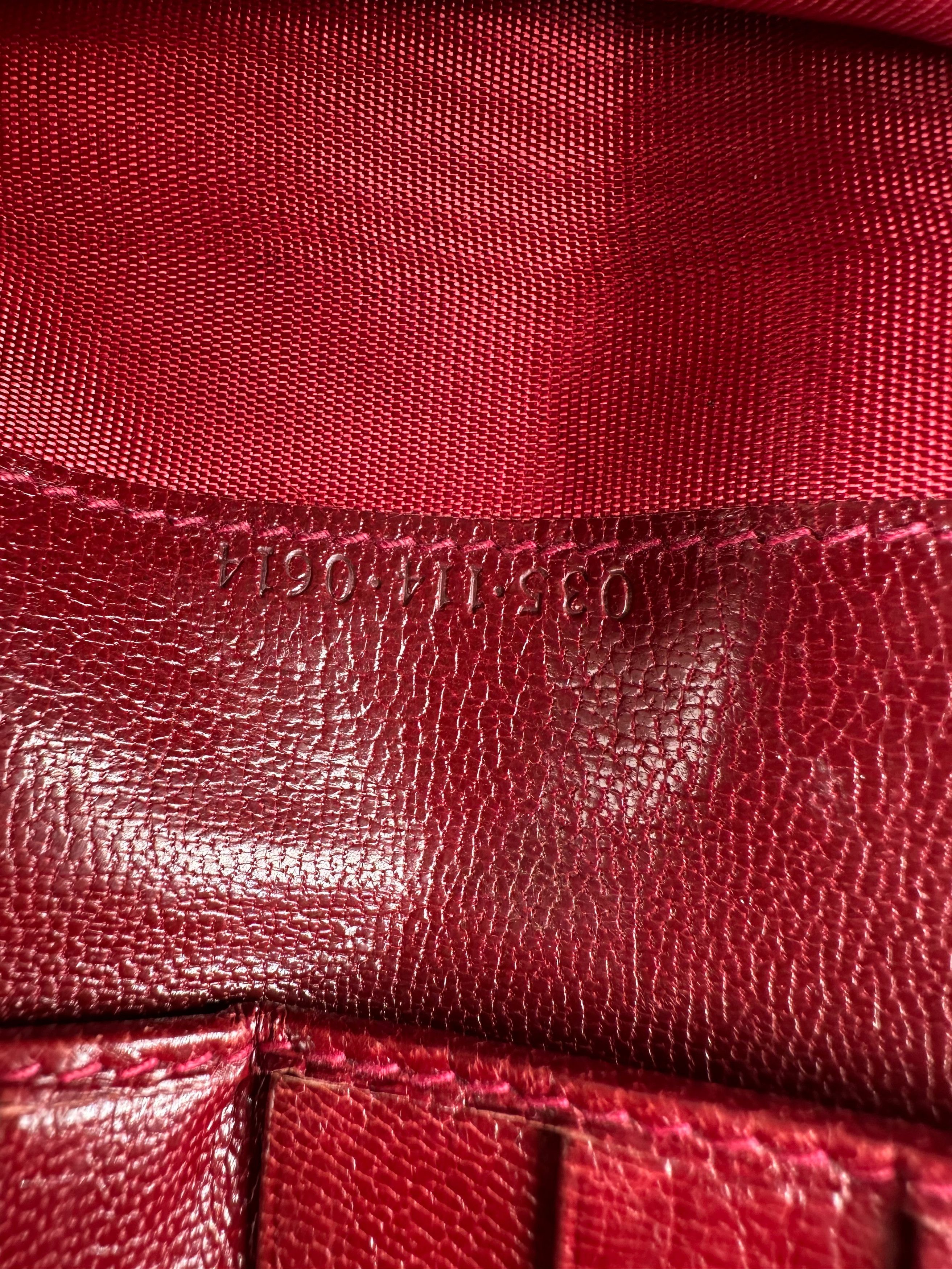 Gucci Vintage Leather Long Wallet Black Size ONE SIZE - 5 Thumbnail