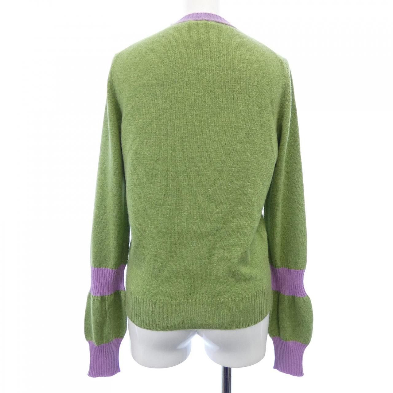 Chanel Chanel Chanel Cashmere Knit Textile Tops P31852K00570 07A DUTY FREE for USA Size ONE SIZE - 2 Thumbnail