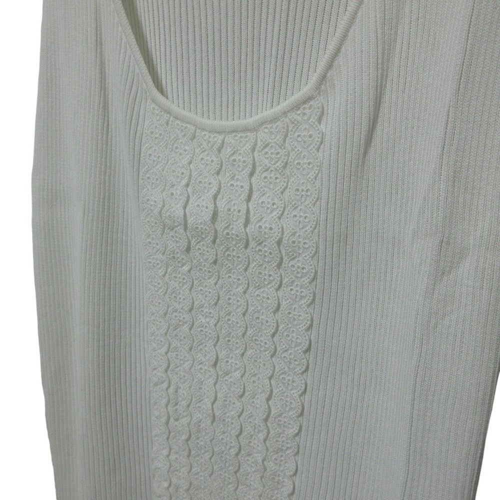 Dior Dior Christian Dior Crochet Rib Tank Top Textile Tops DUTY FREE for USA Size ONE SIZE - 3 Thumbnail