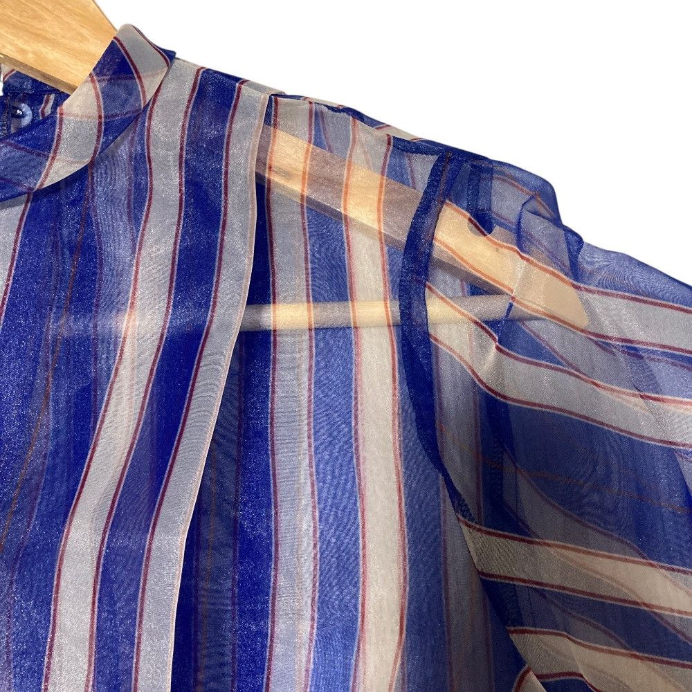 Other Other Telma Sheer Stripe Dress Textile Dresses DUTY FREE for USA Size ONE SIZE - 4 Thumbnail
