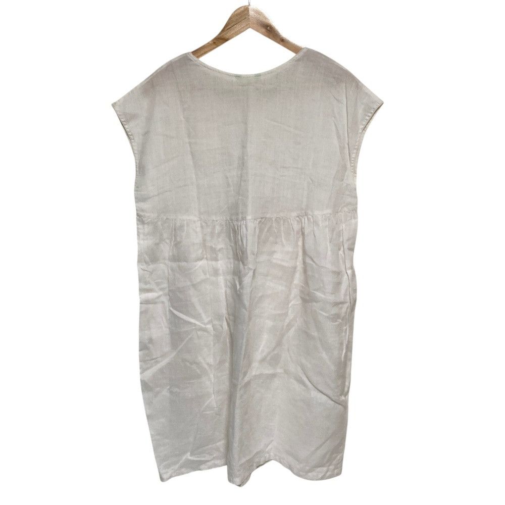 Other 45 45R Linen Dress Textile Dresses DUTY FREE for USA Size ONE SIZE - 2 Thumbnail