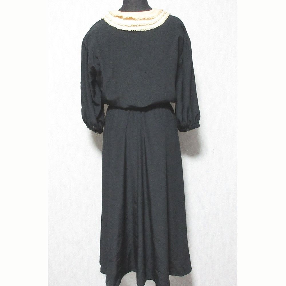 Other Other Kaneko Isao frill collar belted gathered dress Textile Dresses DUTY FREE for USA Size ONE SIZE - 2 Thumbnail