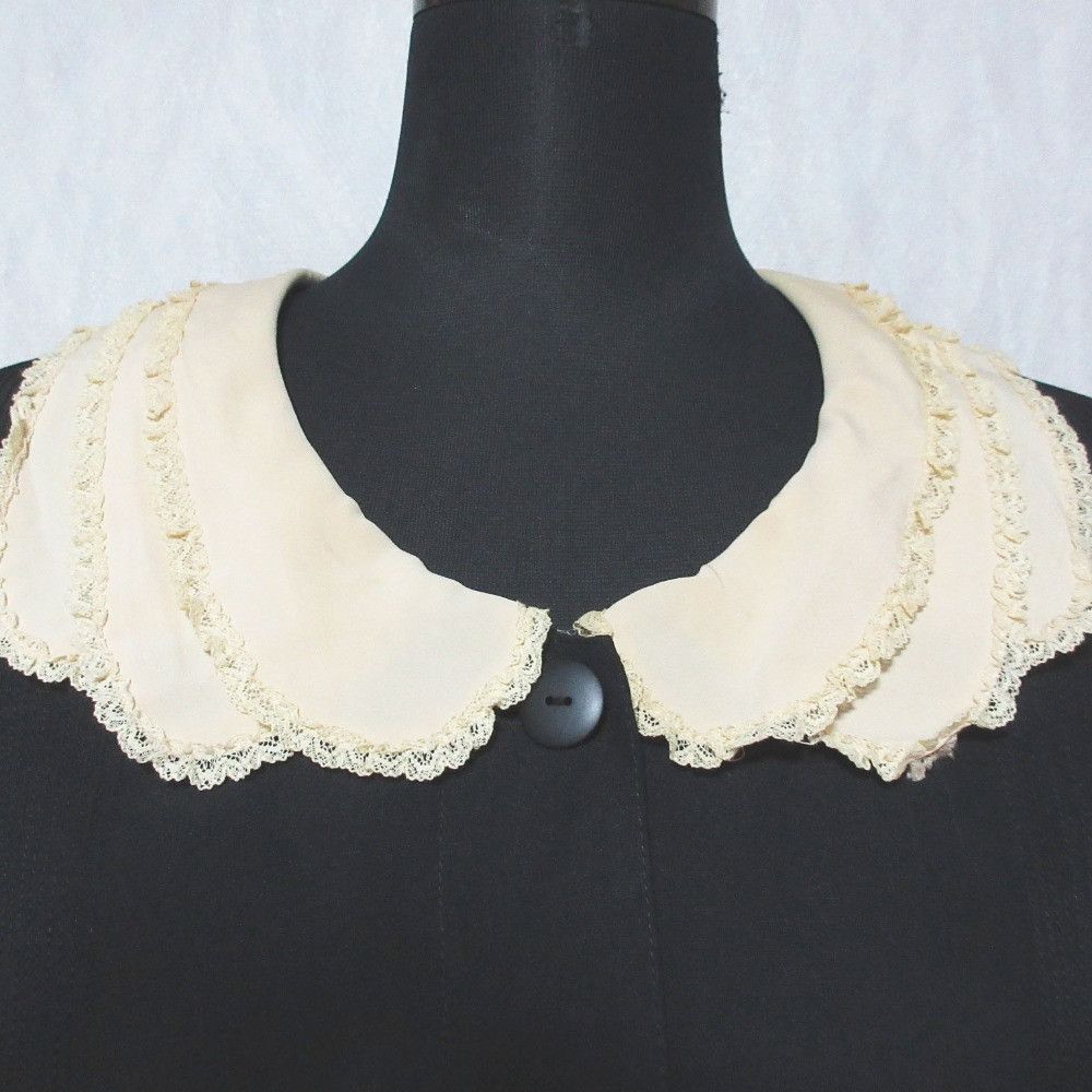 Other Other Kaneko Isao frill collar belted gathered dress Textile Dresses DUTY FREE for USA Size ONE SIZE - 9 Thumbnail