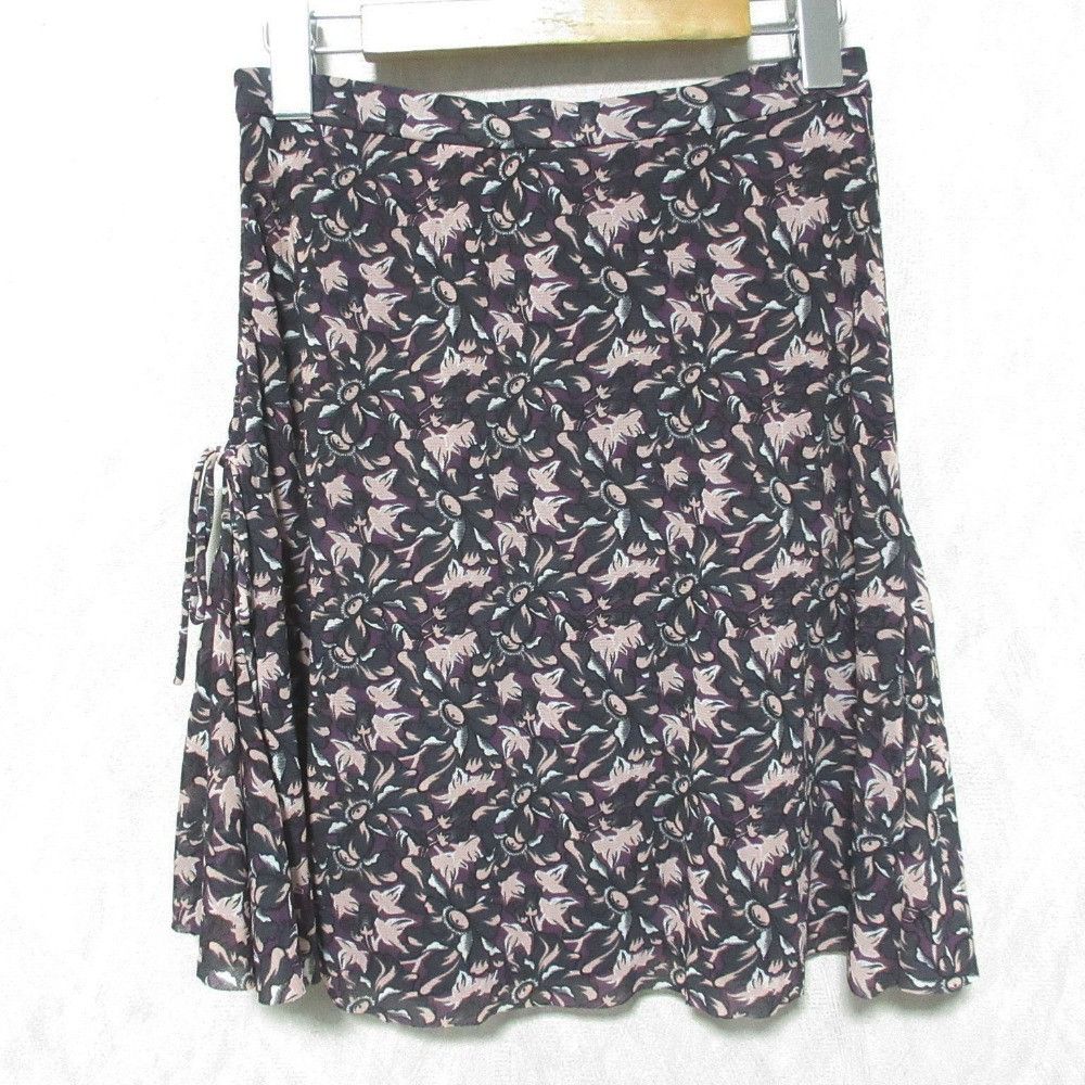Other Other VIVIENNE TAM Flower Print Power Net Mini Skirt Textile Skirts DUTY FREE for USA Size ONE SIZE - 2 Thumbnail