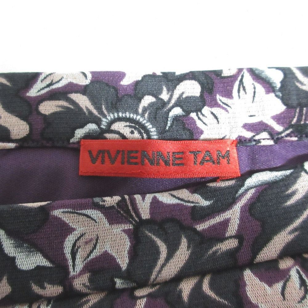 Other Other VIVIENNE TAM Flower Print Power Net Mini Skirt Textile Skirts DUTY FREE for USA Size ONE SIZE - 5 Thumbnail