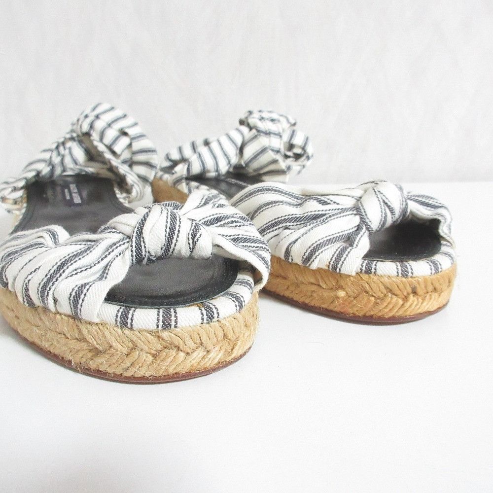 Ralph Lauren Ralph Lauren Ralph Lauren Purple Label Linen Espadrille Sandals Textile Shoes DUTY FREE for USA Size ONE SIZE - 3 Thumbnail
