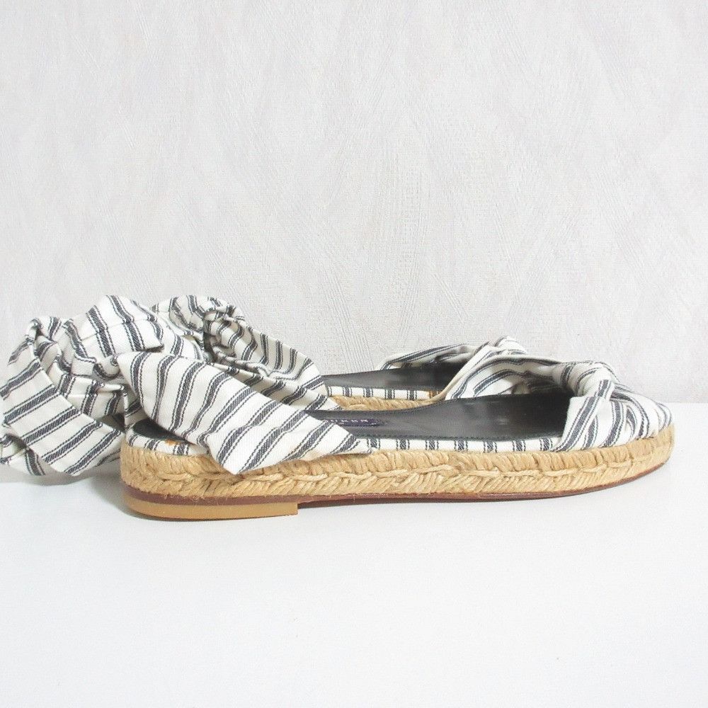 Ralph Lauren Ralph Lauren Ralph Lauren Purple Label Linen Espadrille Sandals Textile Shoes DUTY FREE for USA Size ONE SIZE - 2 Thumbnail