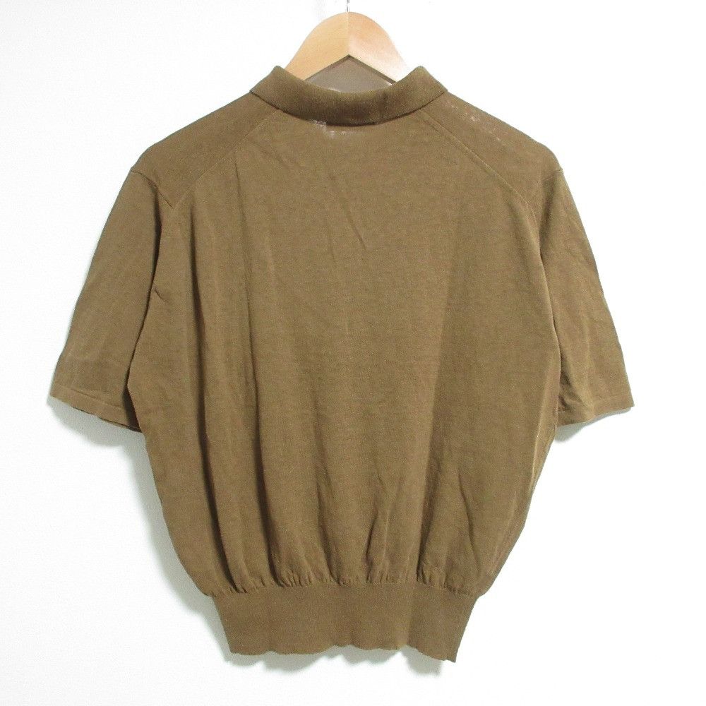 Other Other ATON RECYCLED FRESCA knit polo shirt Textile Tops DUTY FREE for USA Size ONE SIZE - 2 Thumbnail