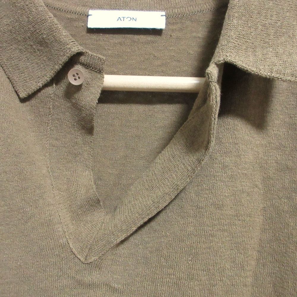Other Other ATON RECYCLED FRESCA knit polo shirt Textile Tops DUTY FREE for USA Size ONE SIZE - 11 Thumbnail