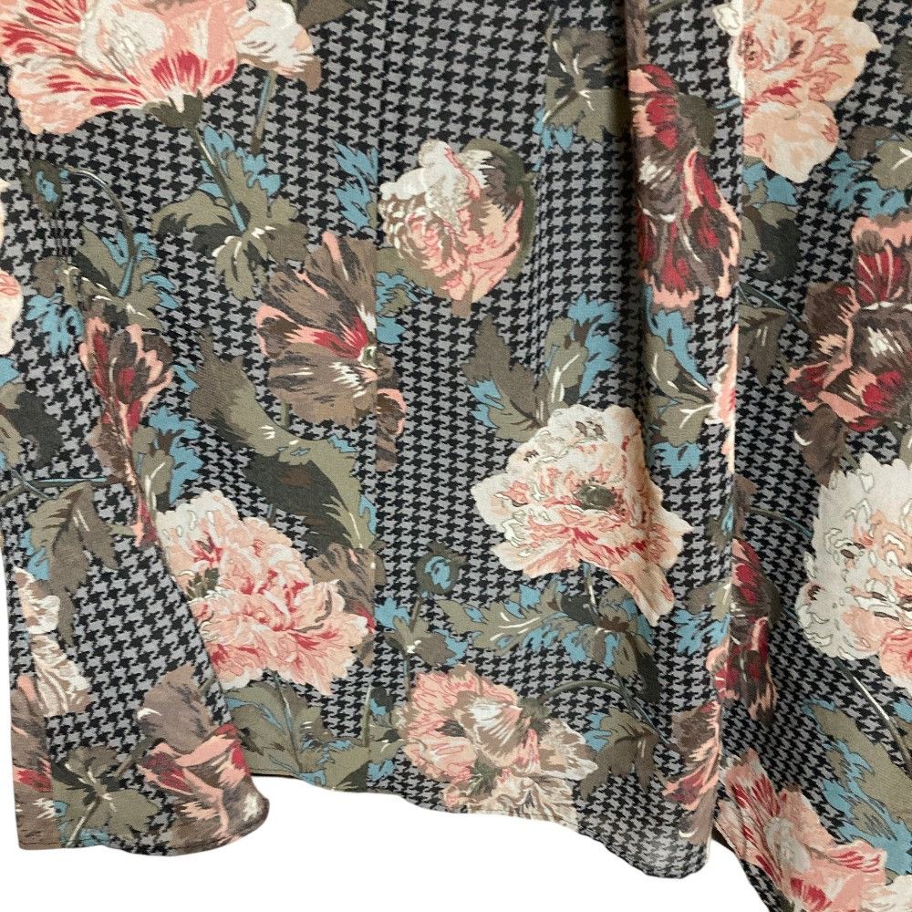 Other Other INGEBORG Houndstooth Flower Print Dress Textile Dresses A2264FBY351 DUTY FREE for USA Size ONE SIZE - 7 Thumbnail