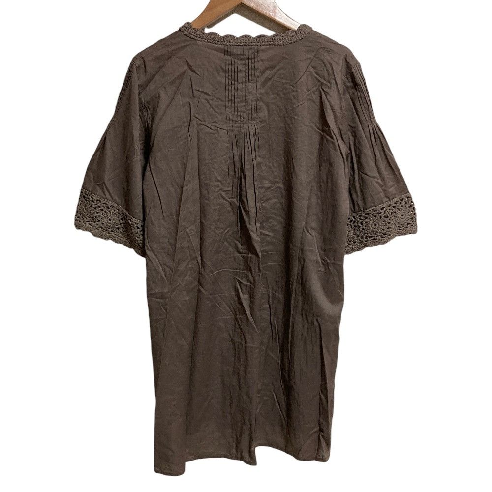 Other Other INGEBORG Crochet Knit Docking Tunic Textile Tops A2233FBY151 DUTY FREE for USA Size ONE SIZE - 2 Thumbnail