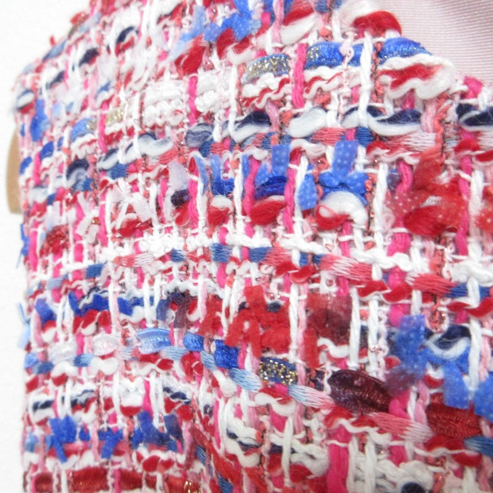 Other Other ANAYI Tweed Sleeveless Dress Textile Dresses DUTY FREE for USA Size ONE SIZE - 3 Thumbnail