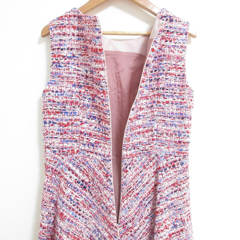 Other Other ANAYI Tweed Sleeveless Dress Textile Dresses DUTY FREE for USA Size ONE SIZE - 4 Thumbnail