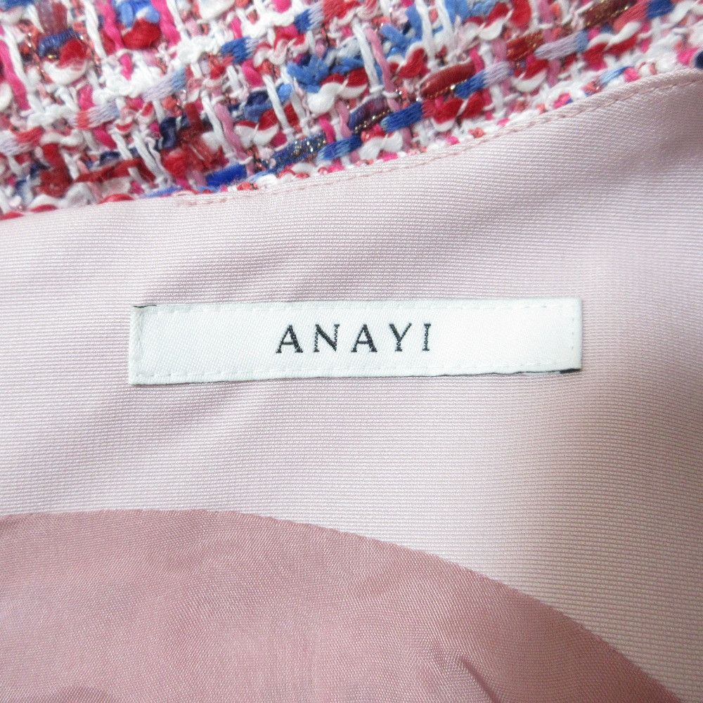 Other Other ANAYI Tweed Sleeveless Dress Textile Dresses DUTY FREE for USA Size ONE SIZE - 7 Thumbnail