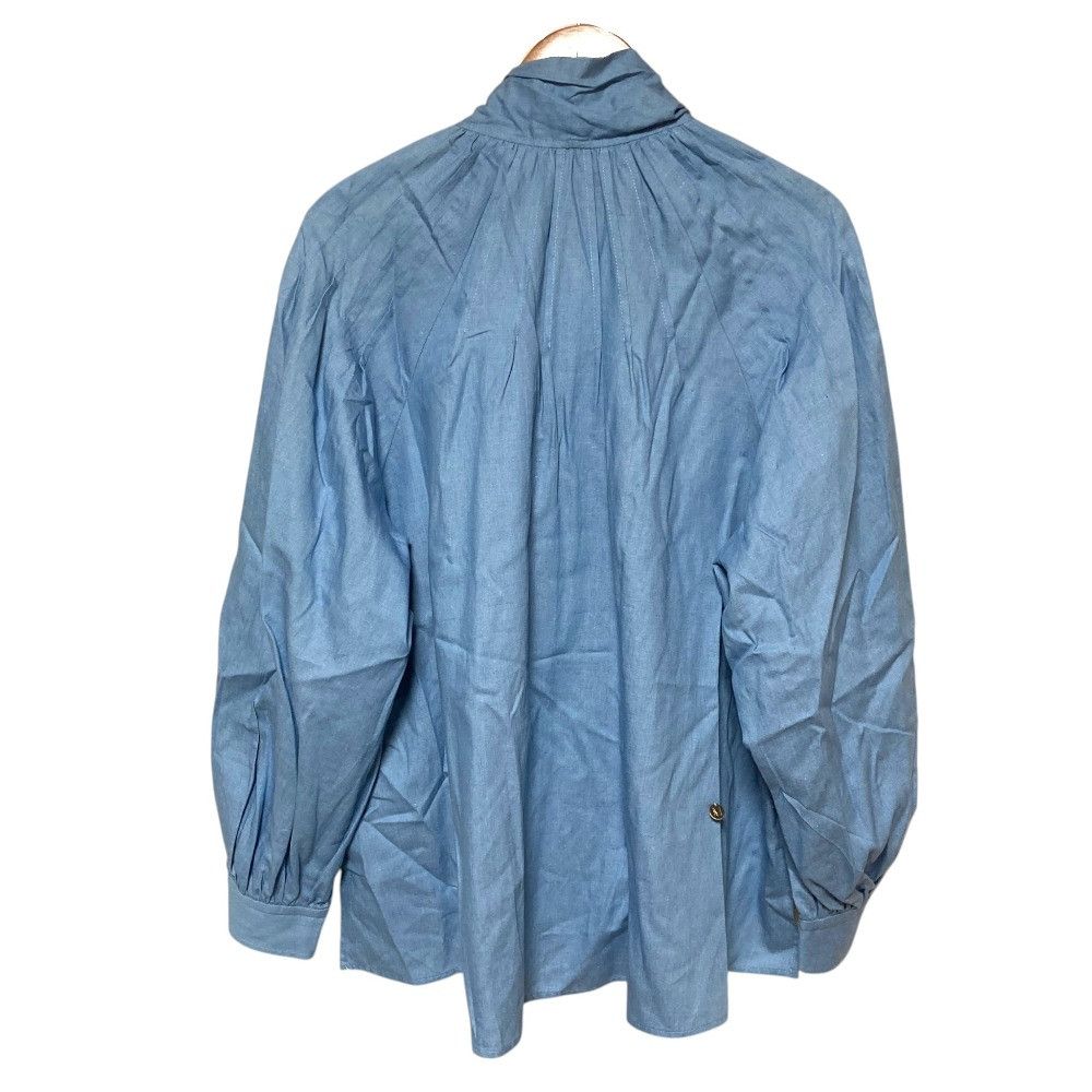 Other Other MUVEIL Bow Tie Tuck Blouse Textile Tops MA244FB002 DUTY FREE for USA Size ONE SIZE - 2 Thumbnail