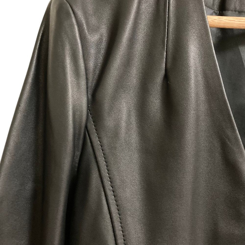 Other Other LAUTREAMONT Lamb Leather Collarless Jacket Leather Outerwear DUTY FREE for USA Size ONE SIZE - 2 Thumbnail