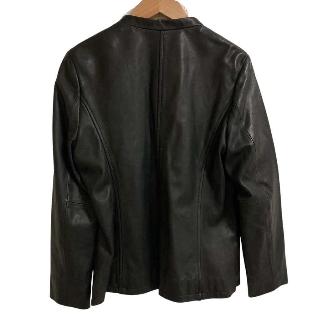 Other Other LAUTREAMONT Lamb Leather Collarless Jacket Leather Outerwear DUTY FREE for USA Size ONE SIZE - 3 Thumbnail