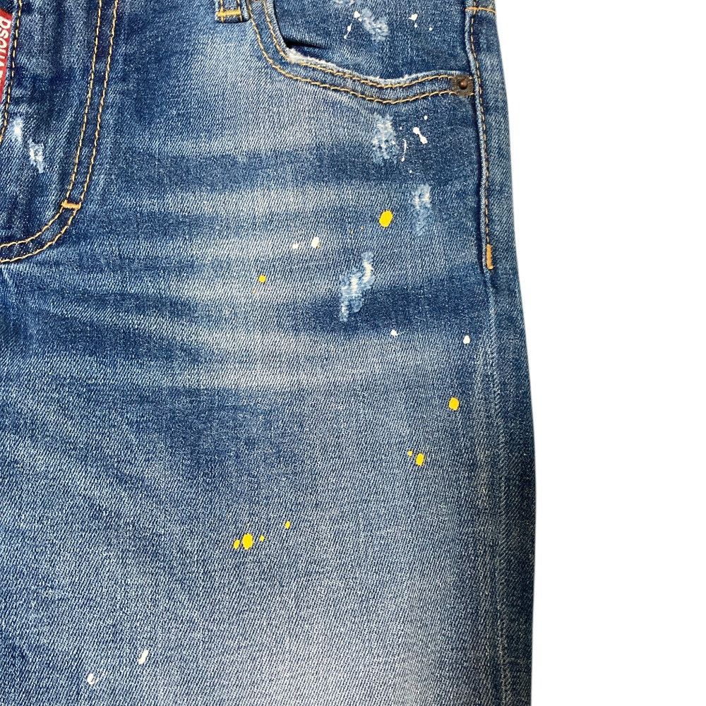 Dsquared2 Dsquared2 Dsquared2 Cropped Twiggy Jean Denim Pants Textile Jeans S75LB0751 DUTY FREE for USA Size ONE SIZE - 9 Thumbnail