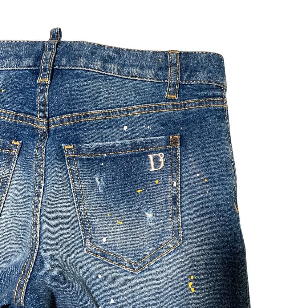 Dsquared2 Dsquared2 Dsquared2 Cropped Twiggy Jean Denim Pants Textile Jeans S75LB0751 DUTY FREE for USA Size ONE SIZE - 8 Thumbnail