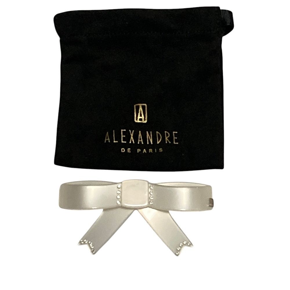 Other Other Alexandre de Paris Ribbon Barrette Plastic / Synthetic Other DUTY FREE for USA Size ONE SIZE - 2 Thumbnail