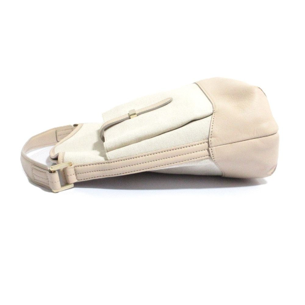 Lanvin Lanvin Lanvin Collection Leather Canvas Shoulder Bag Leather Shoulder Bag DUTY FREE for USA Size ONE SIZE - 3 Thumbnail