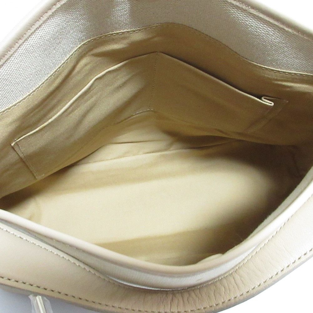 Lanvin Lanvin Lanvin Collection Leather Canvas Shoulder Bag Leather Shoulder Bag DUTY FREE for USA Size ONE SIZE - 12 Thumbnail