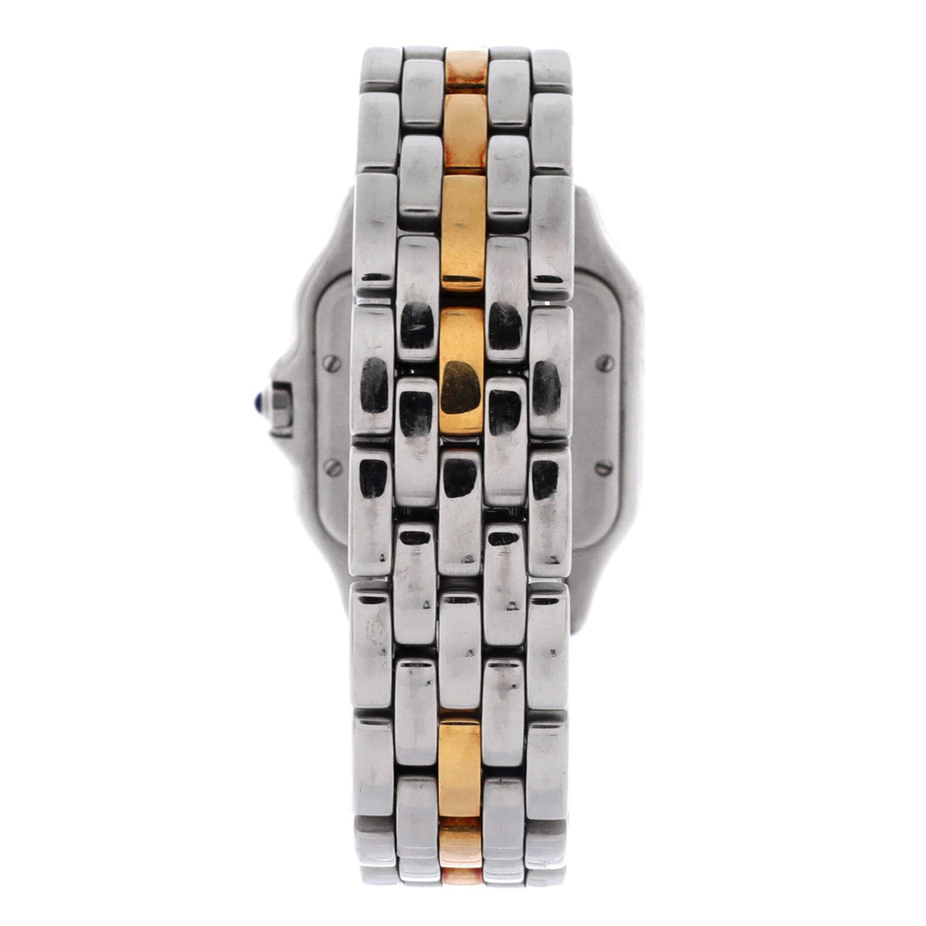 Cartier Panthere de quartz watch stainless steel and yellow gold 27 Size ONE SIZE - 4 Thumbnail