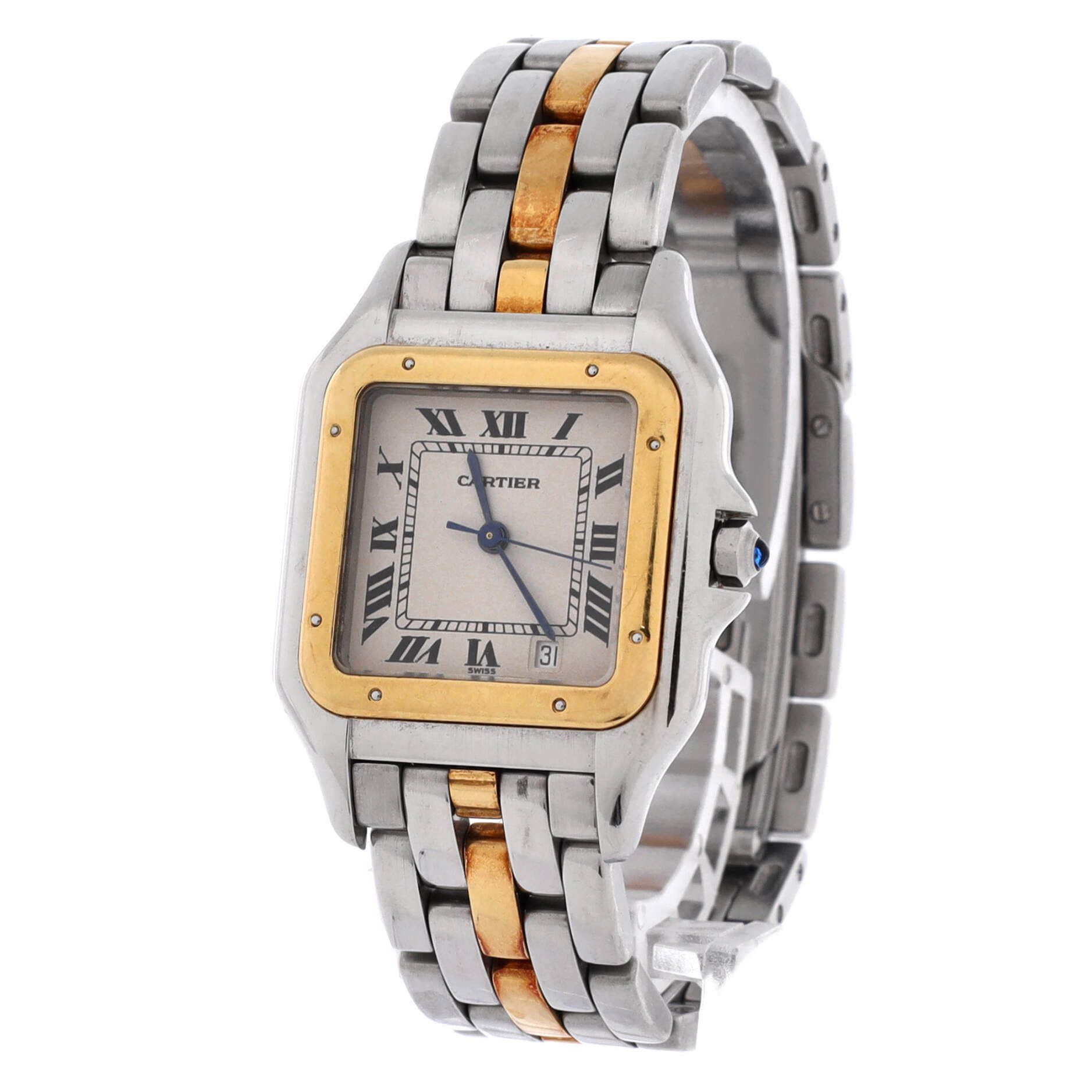 Cartier Panthere de quartz watch stainless steel and yellow gold 27 Size ONE SIZE - 2 Thumbnail