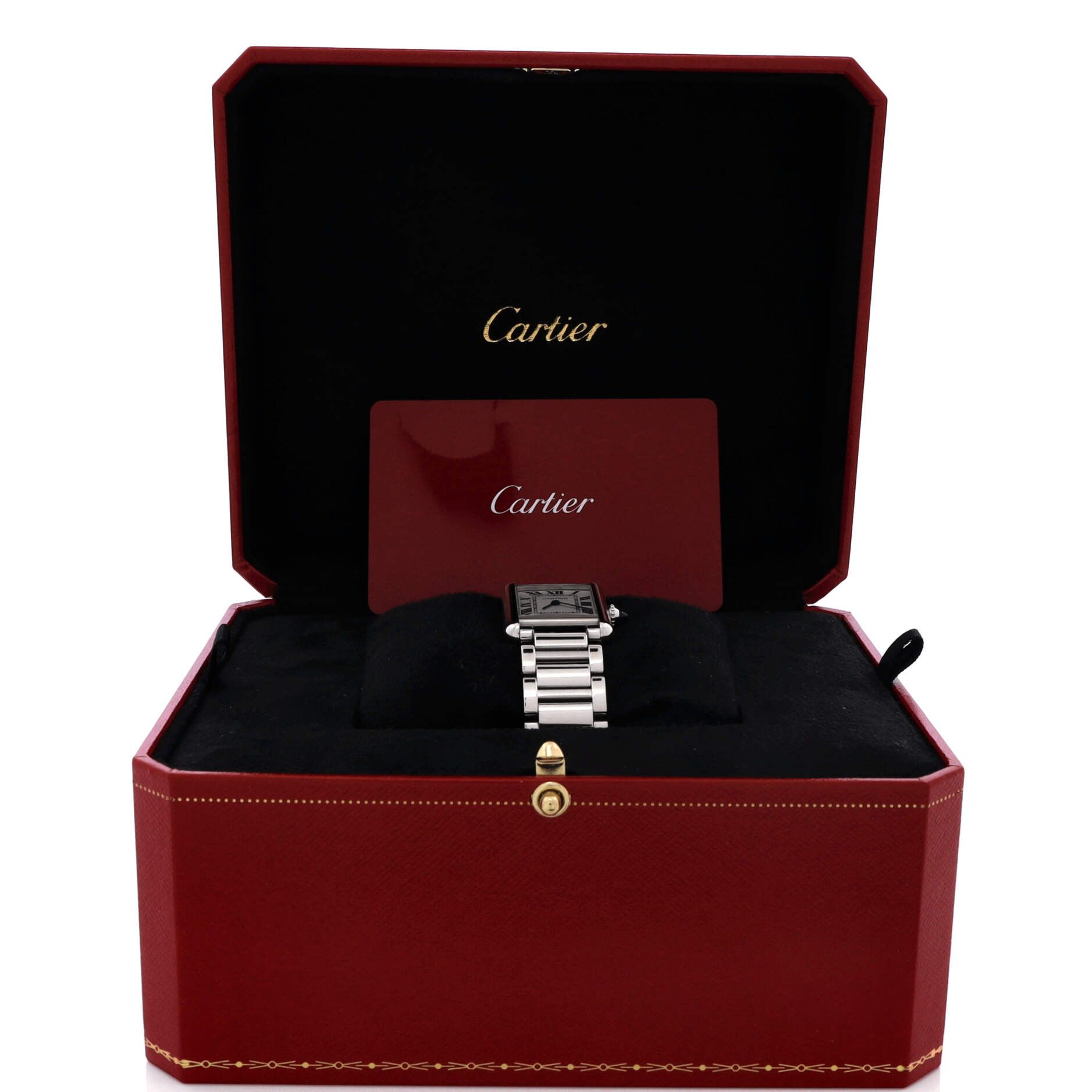 Cartier Must de tank quartz watch stainless steel 22 Size ONE SIZE - 2 Thumbnail
