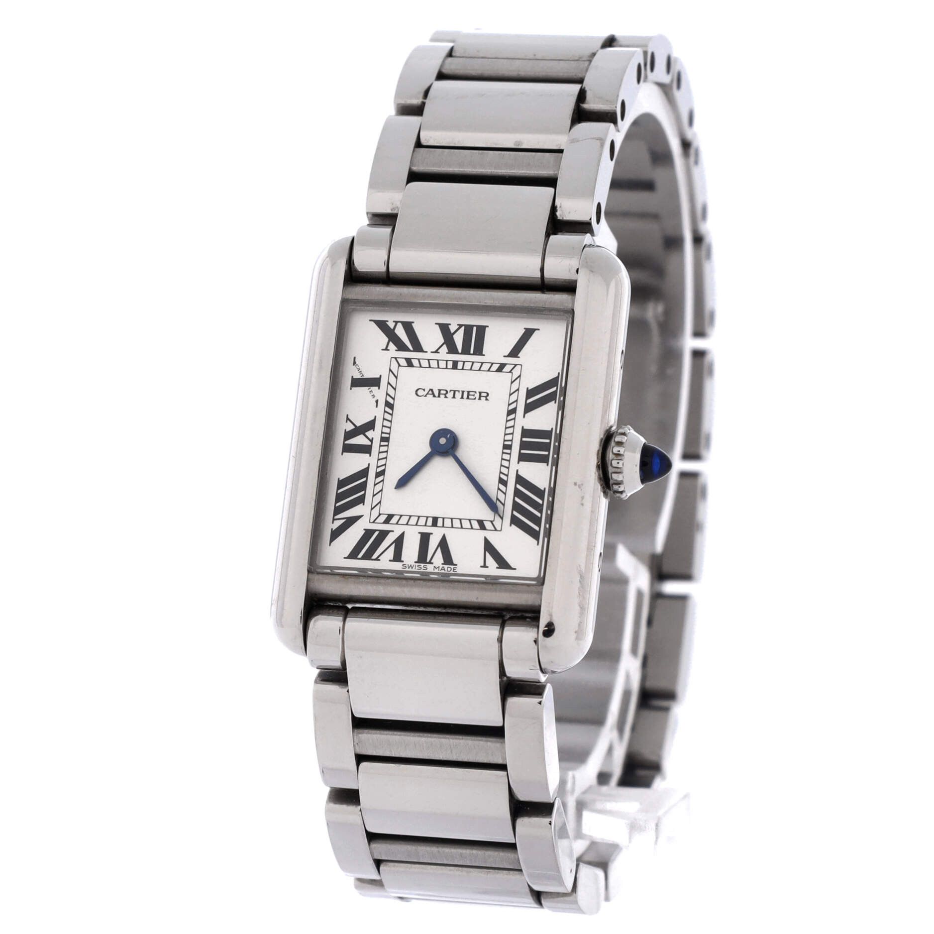 Cartier Must de tank quartz watch stainless steel 22 Size ONE SIZE - 3 Thumbnail