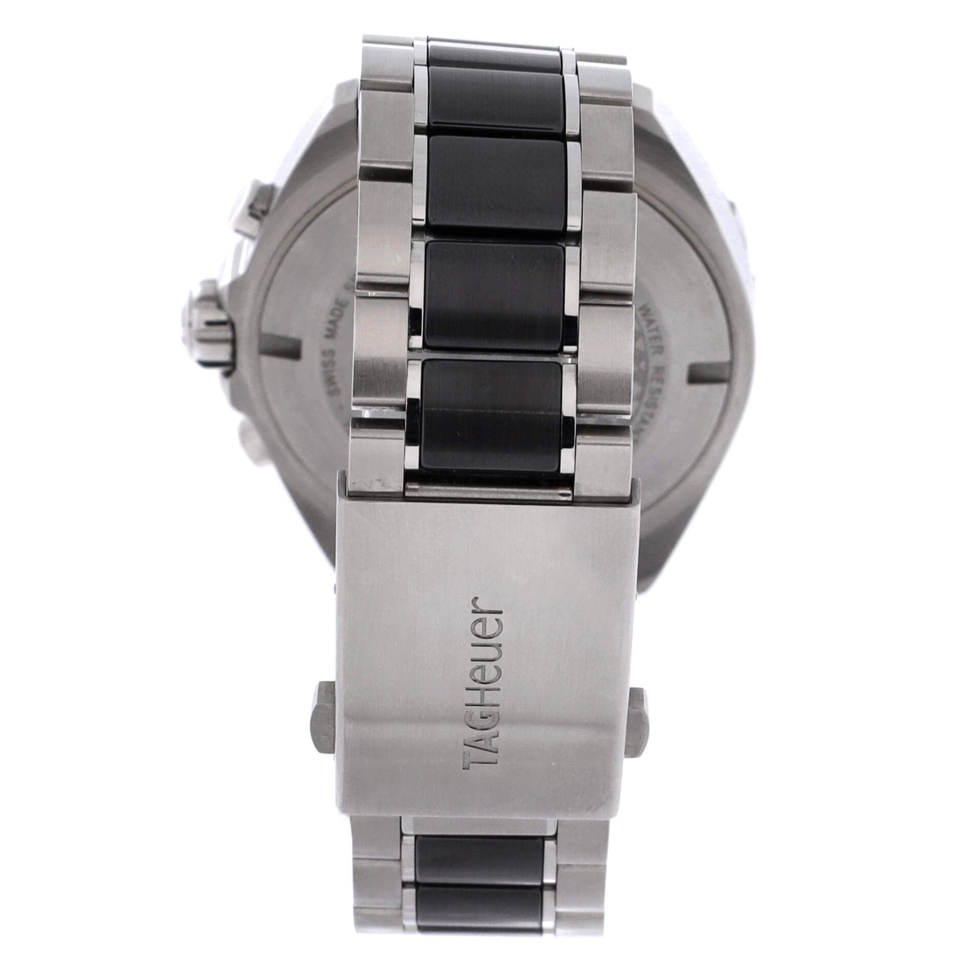 Tag Heuer Formula 1 chronograph quartz watch stainless steel and ceramic 43 Size ONE SIZE - 5 Thumbnail