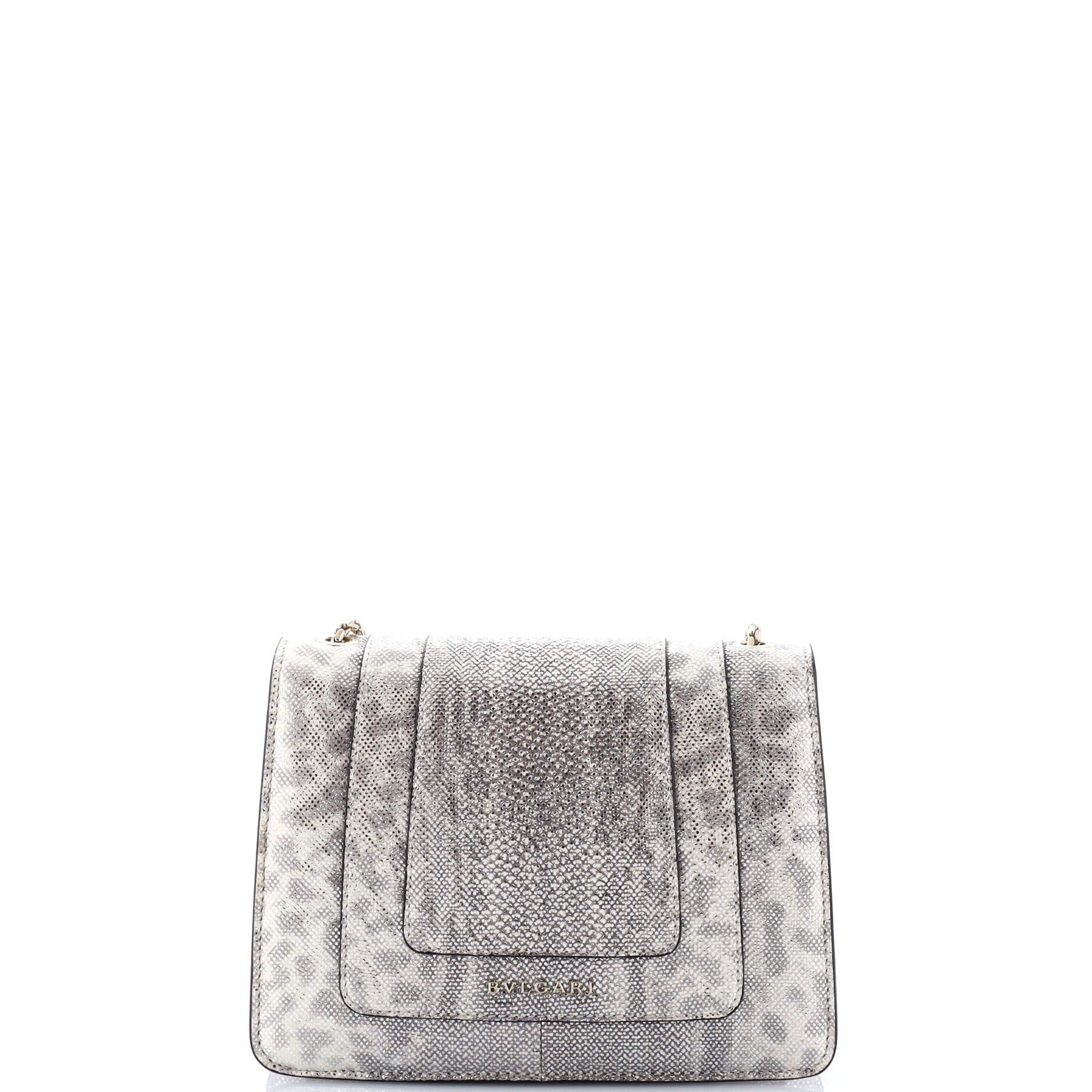 Bvlgari Serpenti forever crossbody bag metallic karung small Size ONE SIZE - 2 Thumbnail