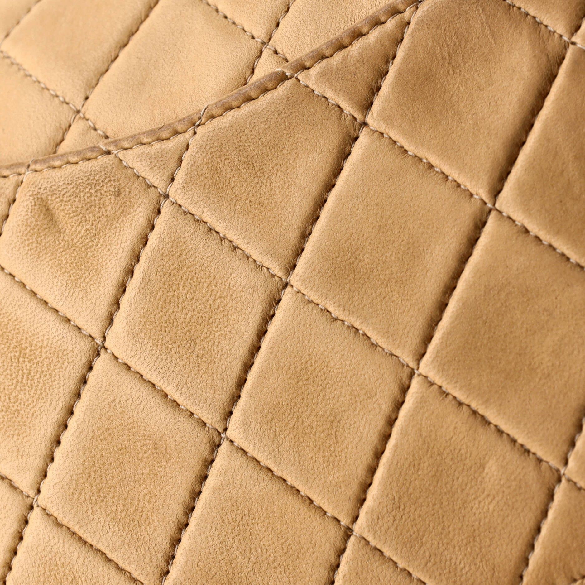 Chanel Vintage classic double flap bag quilted lambskin medium Size ONE SIZE - 5 Thumbnail