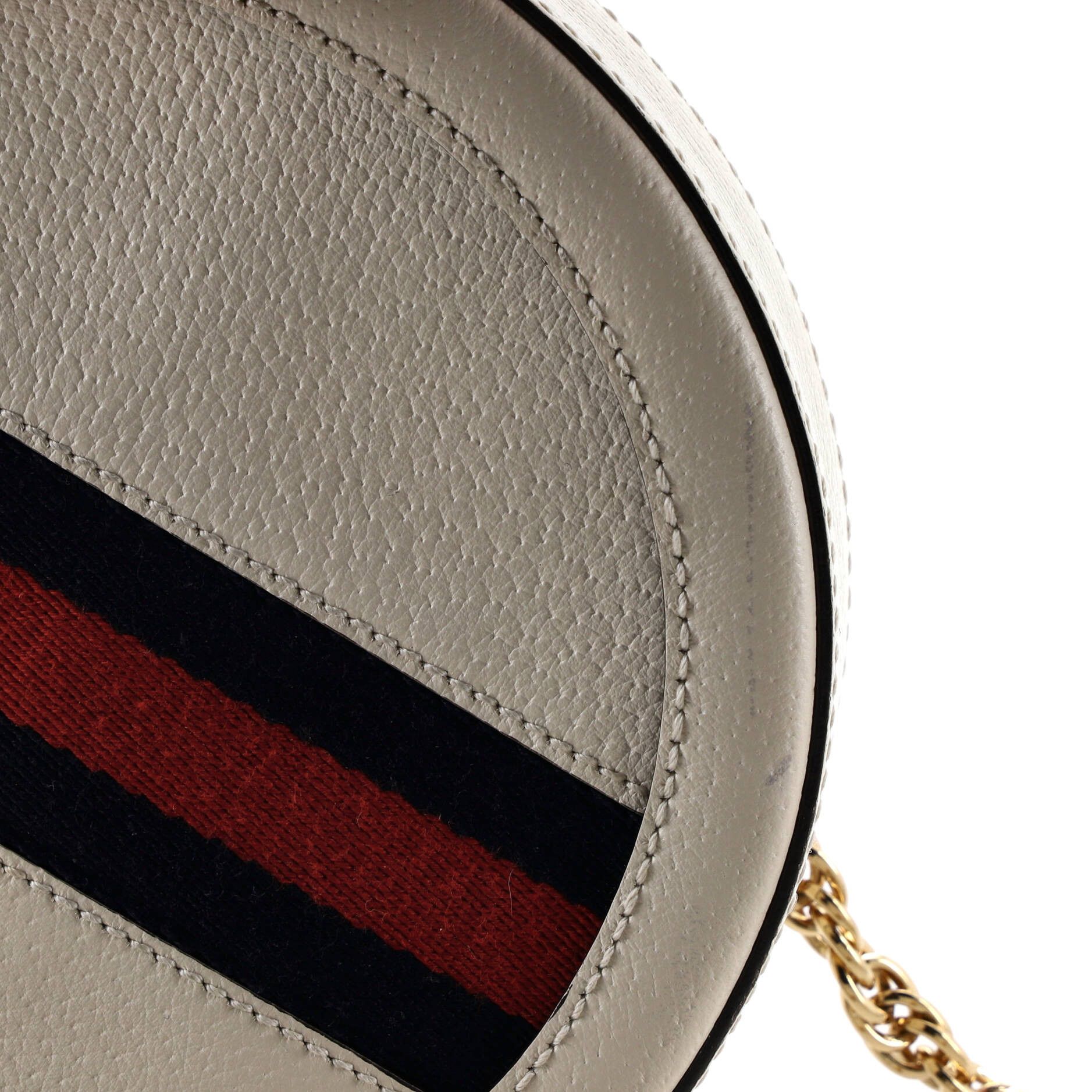 Gucci Ophidia round shoulder bag leather mini Size ONE SIZE - 6 Thumbnail