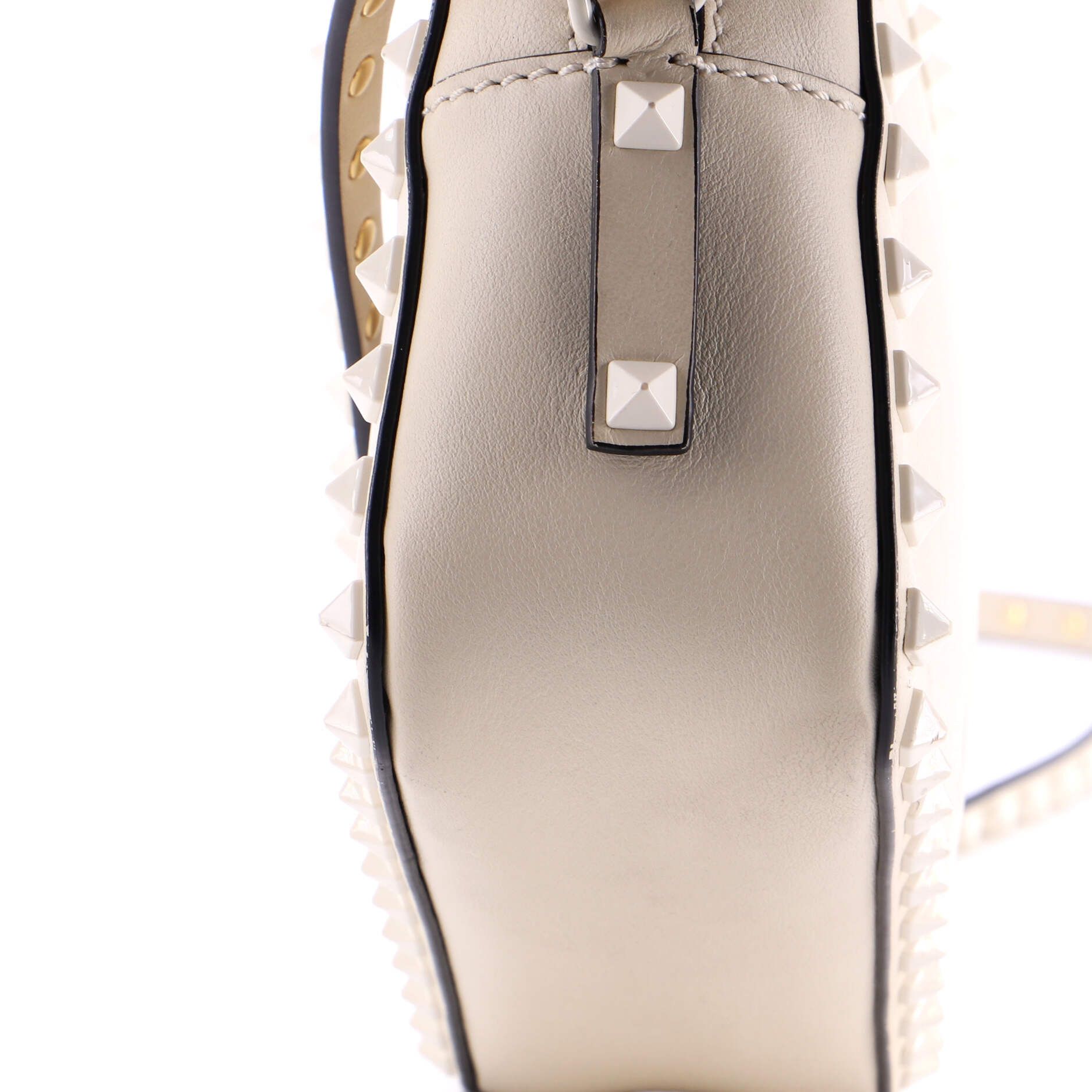 Valentino Rockstud camera crossbody bag leather Size ONE SIZE - 5 Thumbnail