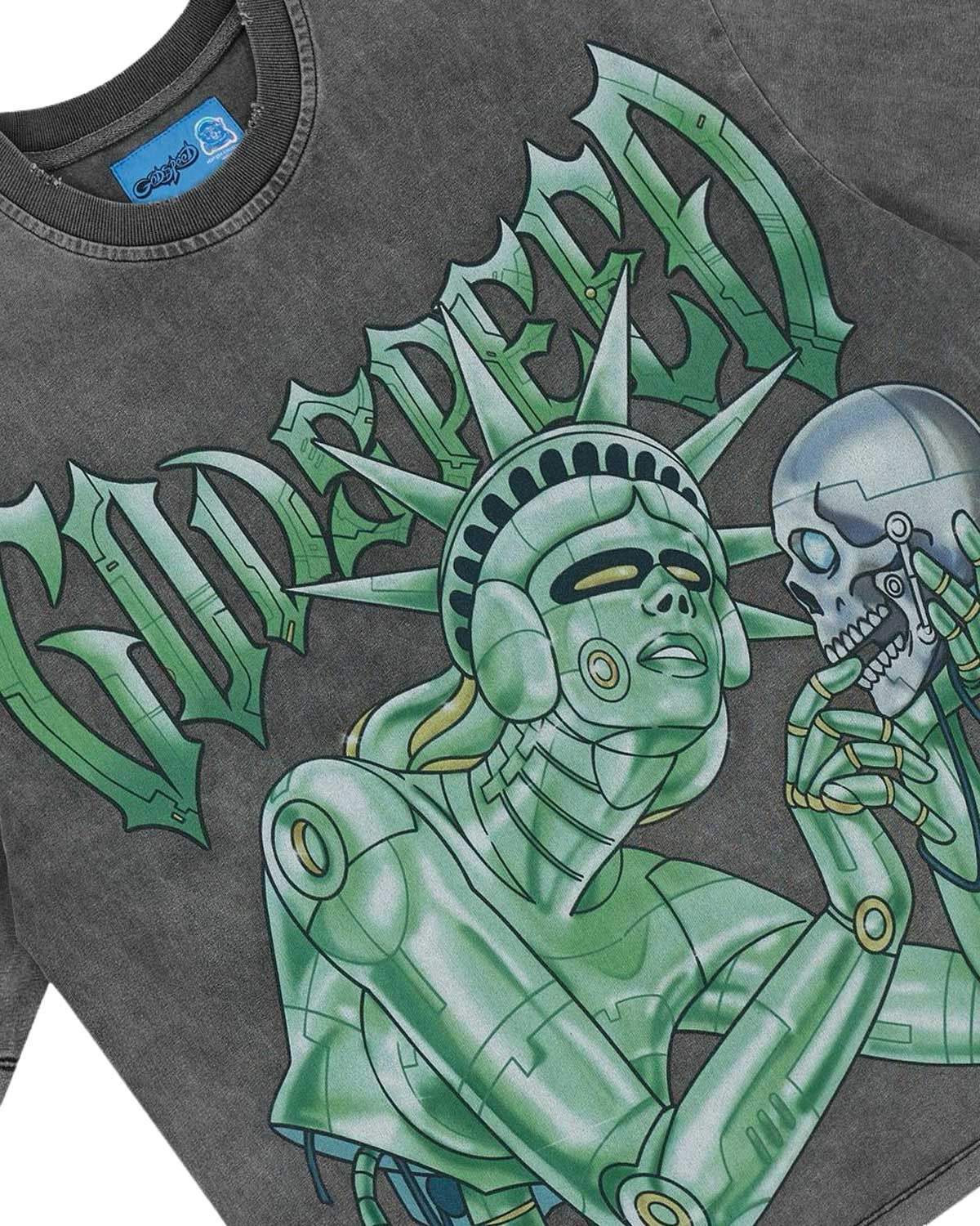 Godspeed Freedoms Protocol Tee Grey Size US S / EU 44-46 / 1 - 3 Thumbnail