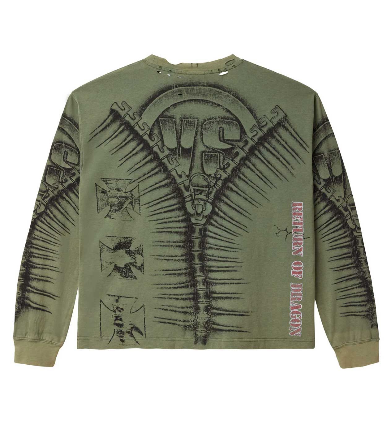 Vale Forever Reggie L/S Tee Green Size US M / EU 48-50 / 2 - 2 Thumbnail