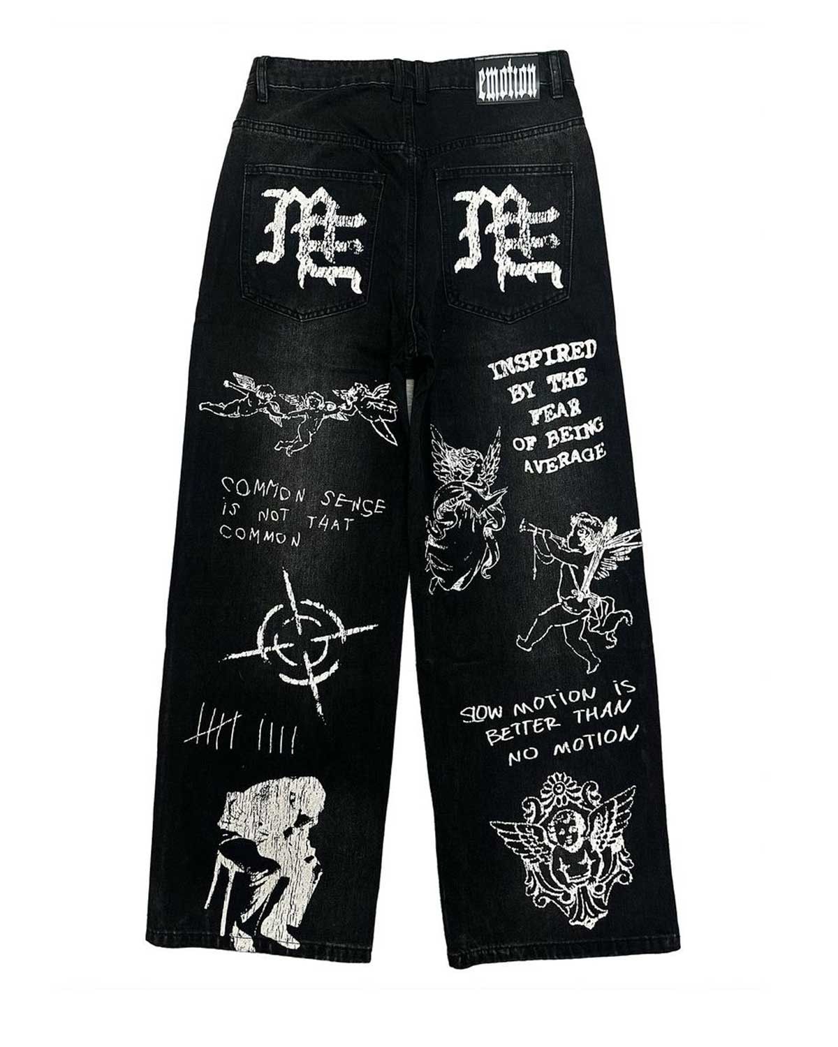 Other Mixed Emotions Canvas Denim Black Size US 38 / EU 54 - 2 Thumbnail