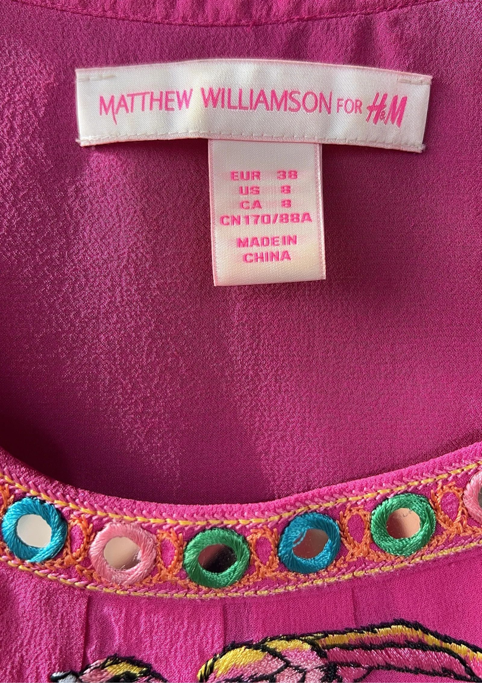 H&M H&M X Matthew Williamson Blouse Size S / US 4 / IT 40 - 3 Thumbnail