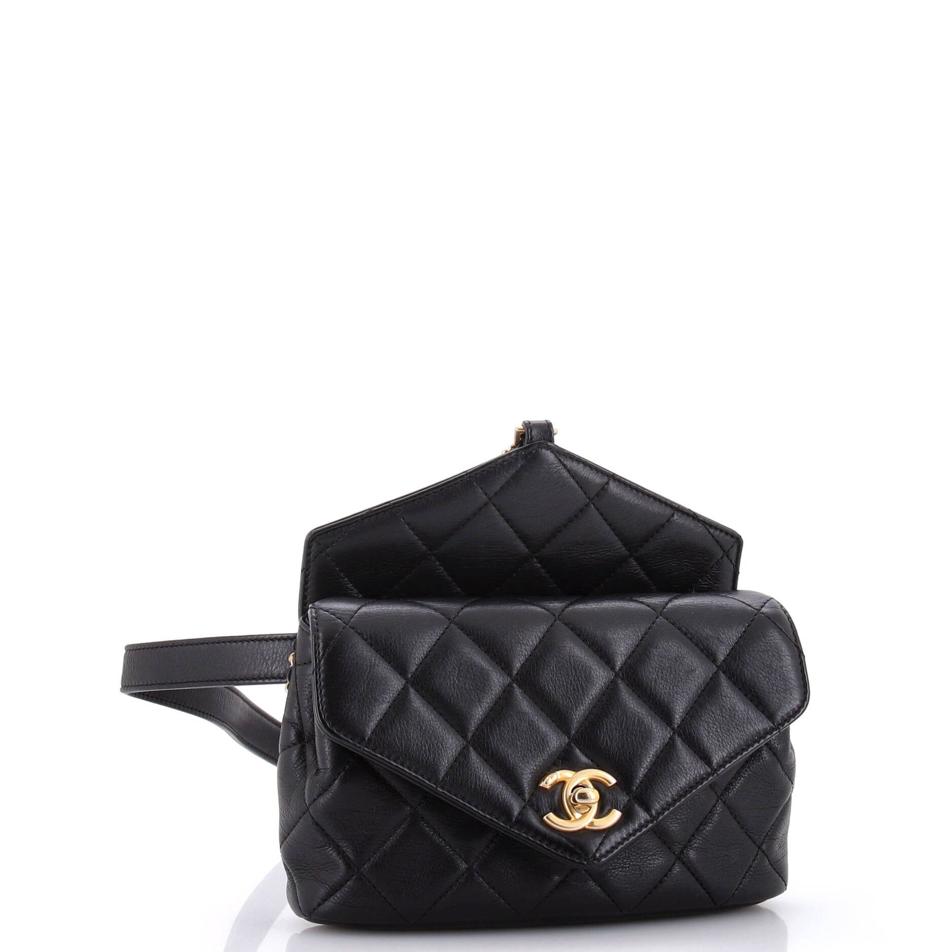 Chanel Carry With Chic Chain Flap Waist Bag Size ONE SIZE - 2 Thumbnail