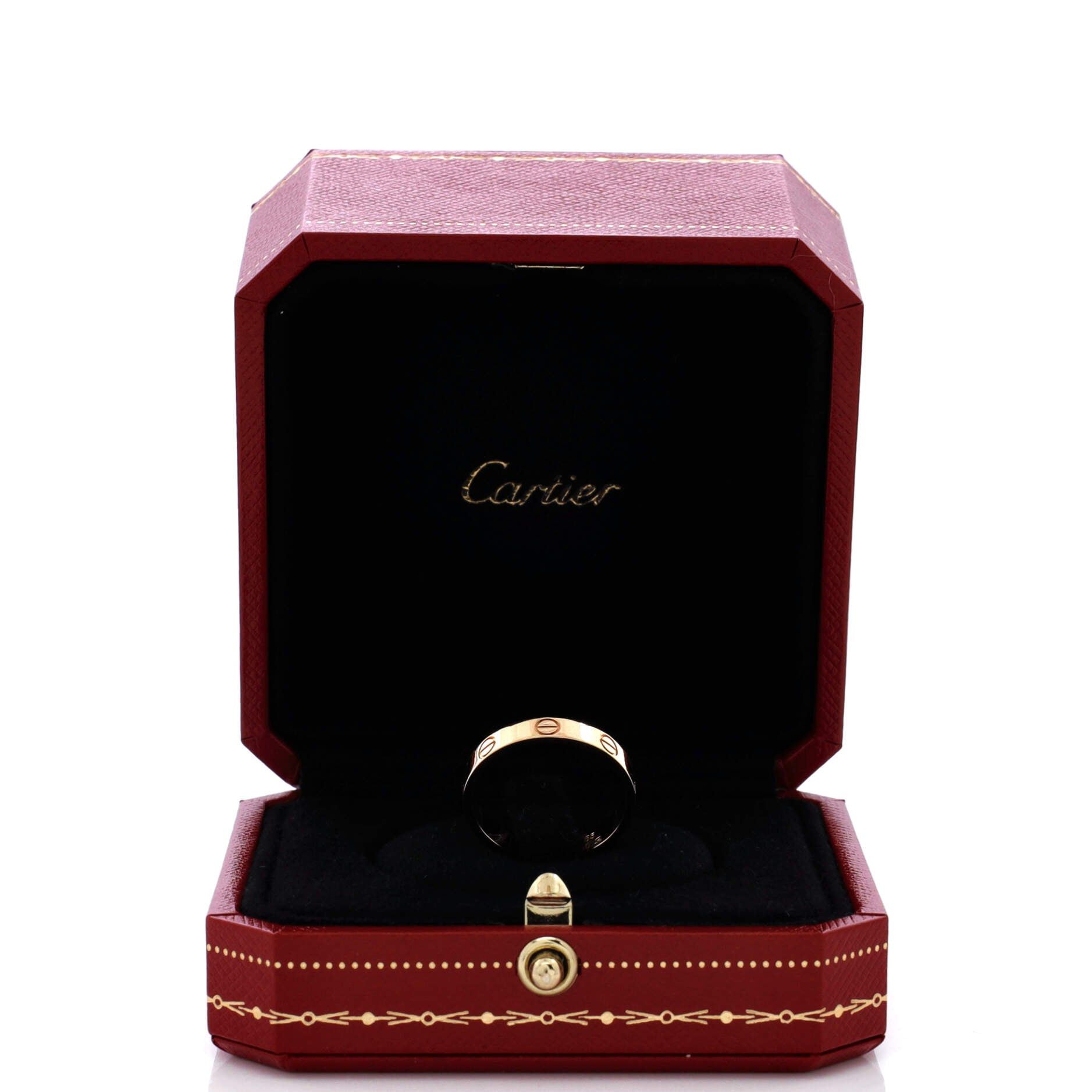 Cartier Love Wedding Band Ring Size ONE SIZE - 2 Thumbnail